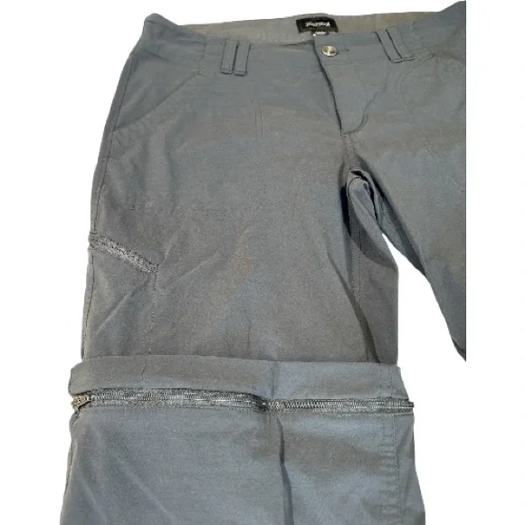 Marmot Convertible Zip-Off Pants Gray Women's Size 10 - Picture 4 of 10
